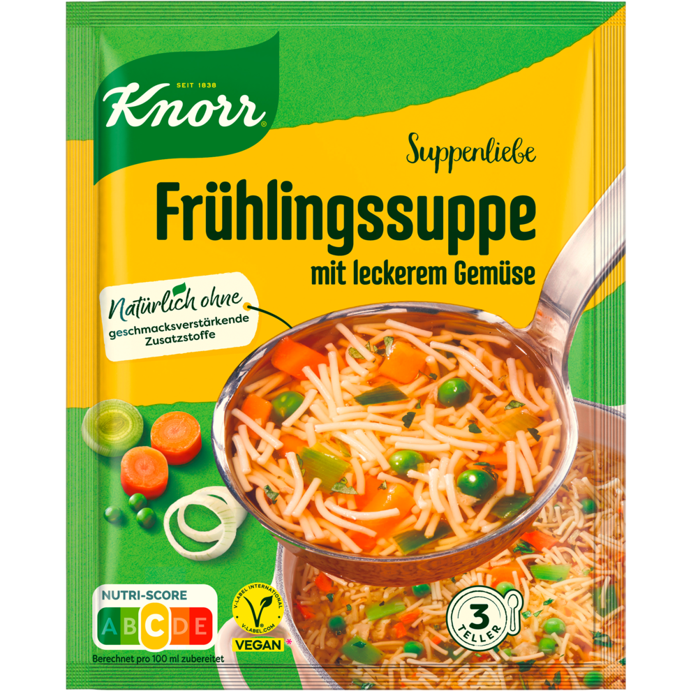 Knorr Suppenliebe Frühling für 0,75l 62g
