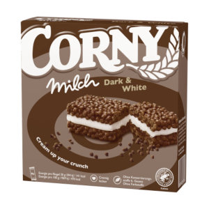 Corny Milch Dark&White 4ST 120g