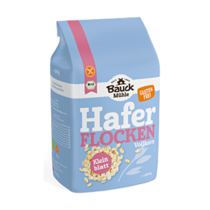 Bio Bauck Mühle Haferflocken Kleinblatt glutenfrei 475g