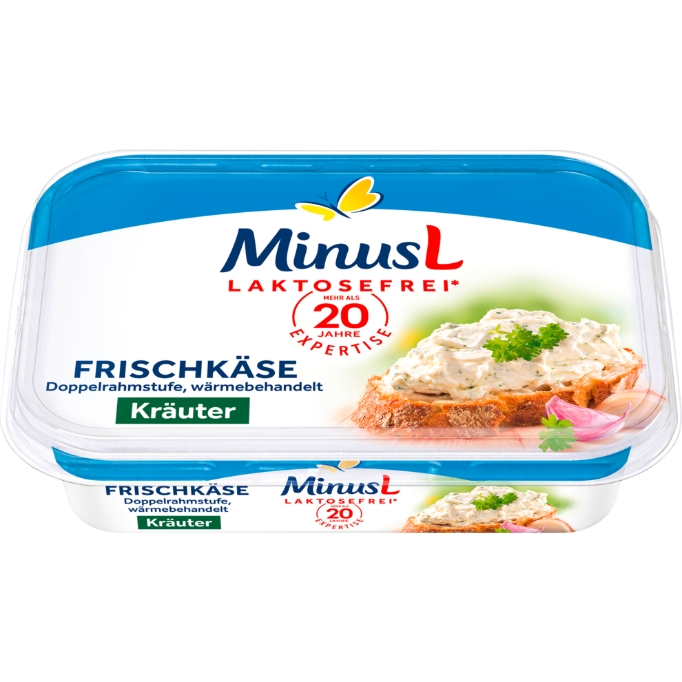 MinusL Frischkäse Kräuter 70% Doppelrahmstufe 200g