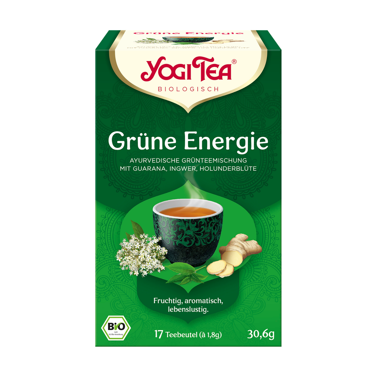 Bio Yogi Tea Grüne Energie 17ST 30,6g