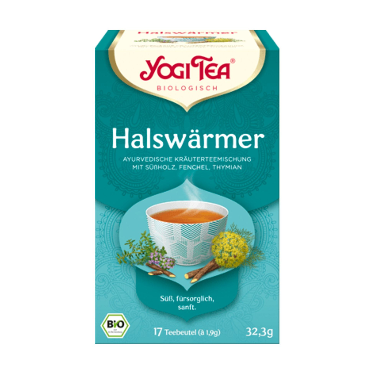Bio Yogi Tea Halswärmer Tee 17ST 32,3g