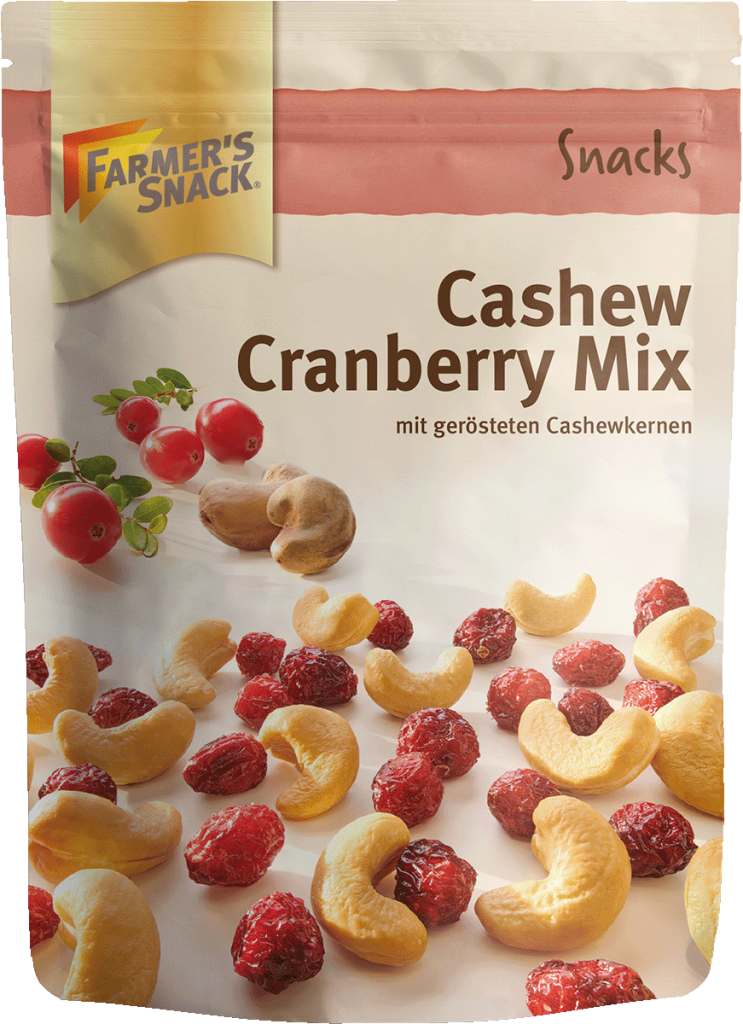 Farmer's Snack Cashew-Cranberry Mix 175g