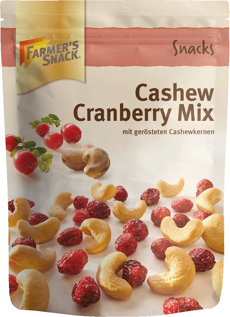 Farmer's Snack Cashew-Cranberry Mix 175g