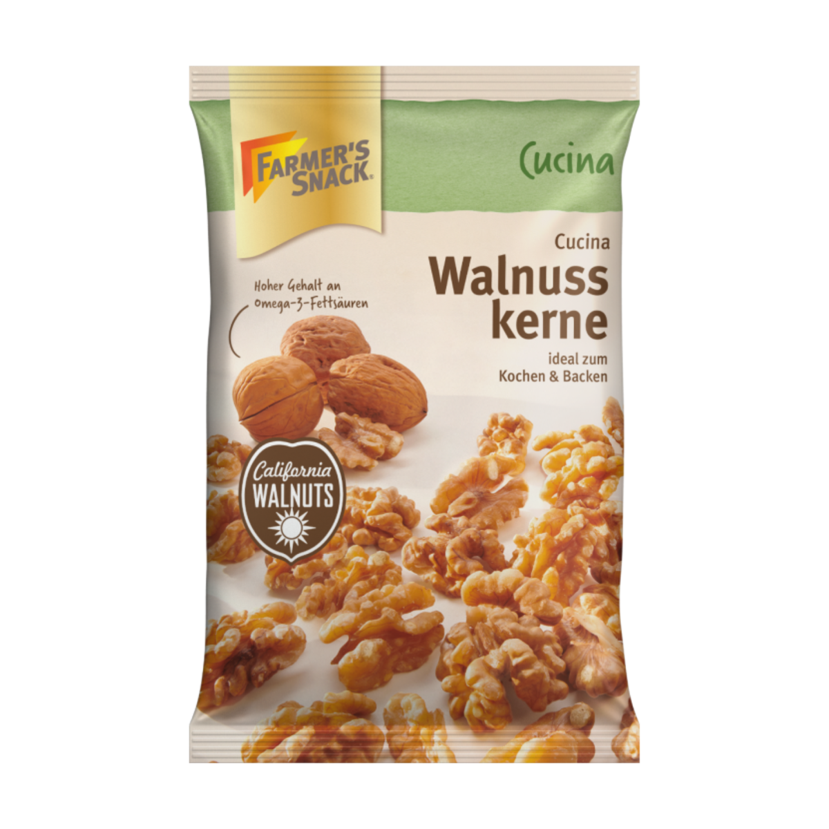 Farmer's Snack Cucina Walnusskerne 350g