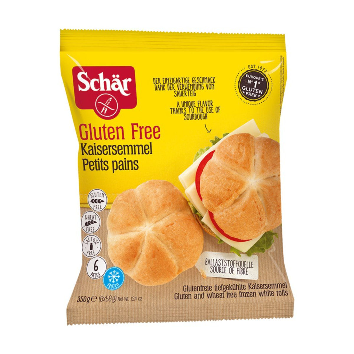 Schär Kaisersemmel - Petits pains Rosette 6ST 350g
