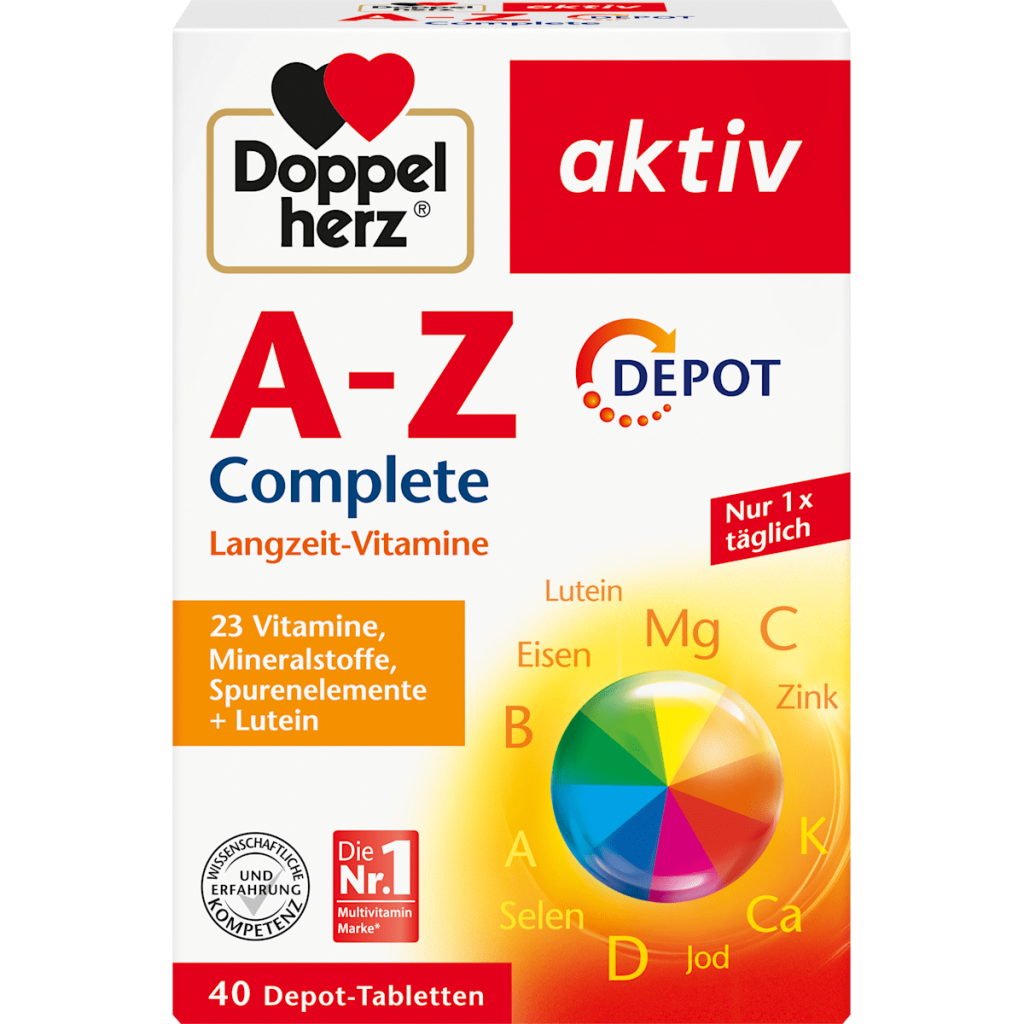 Doppelherz A-Z Depot Langzeit-Vitamine 40Tabletten 59,6g