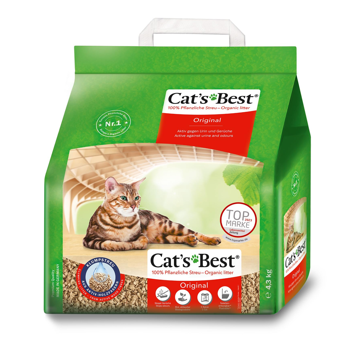 Cat's Best Original Streu 4,3kg