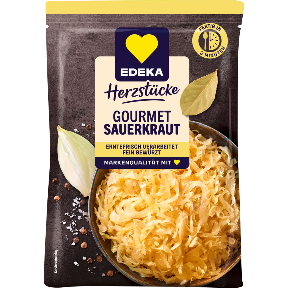 EDEKA Herzstücke Gourmet Sauerkraut 400g