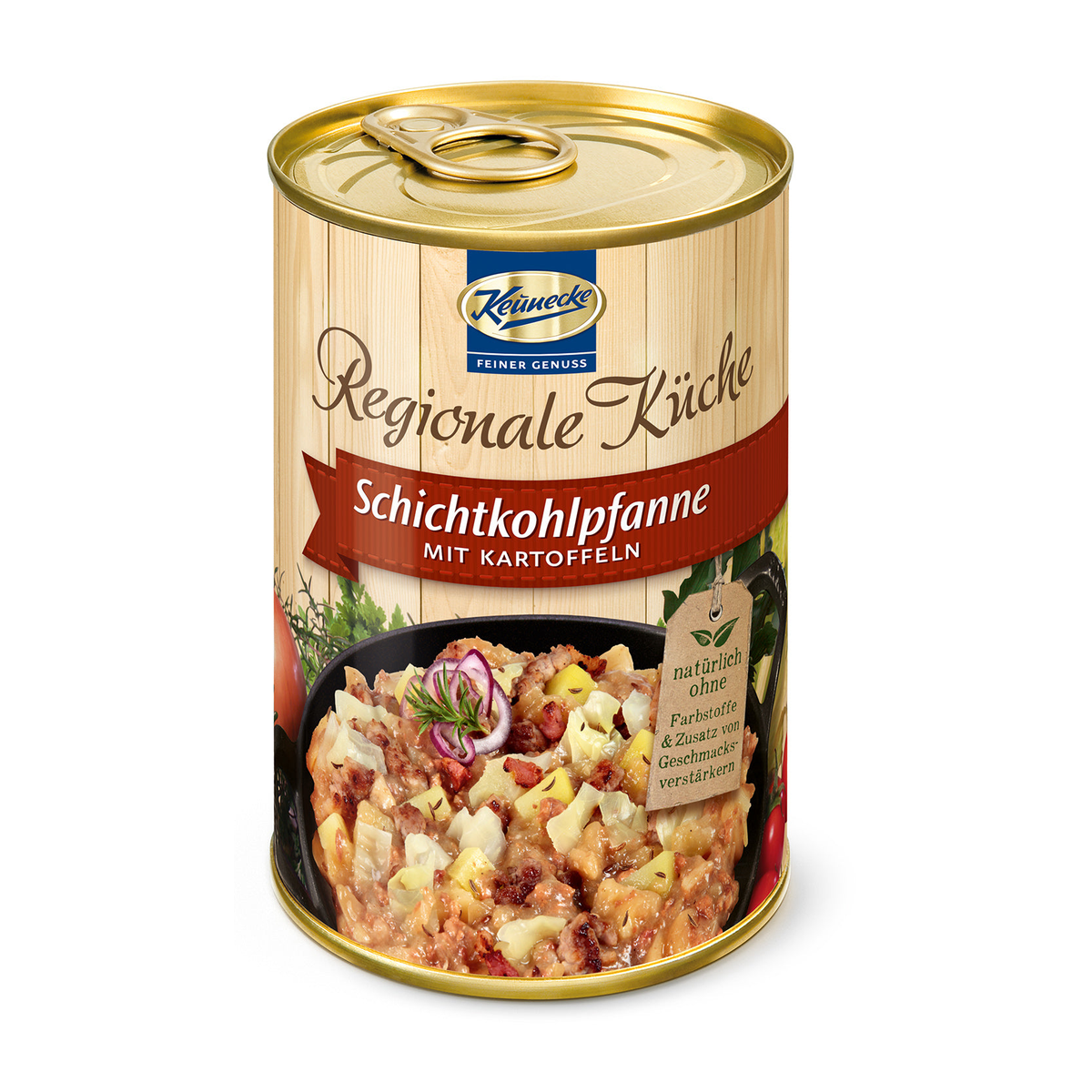Keunecke Schichtkohlpfanne&Kartoffeln 400g