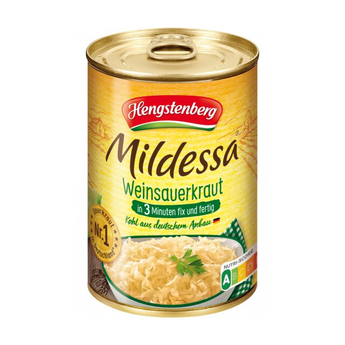 Mildessa 2 Minuten Weinsauerkraut 400g
