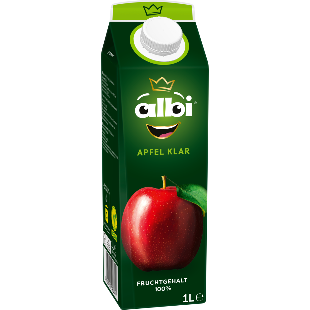 albi Apfelsaft klar 1l EW