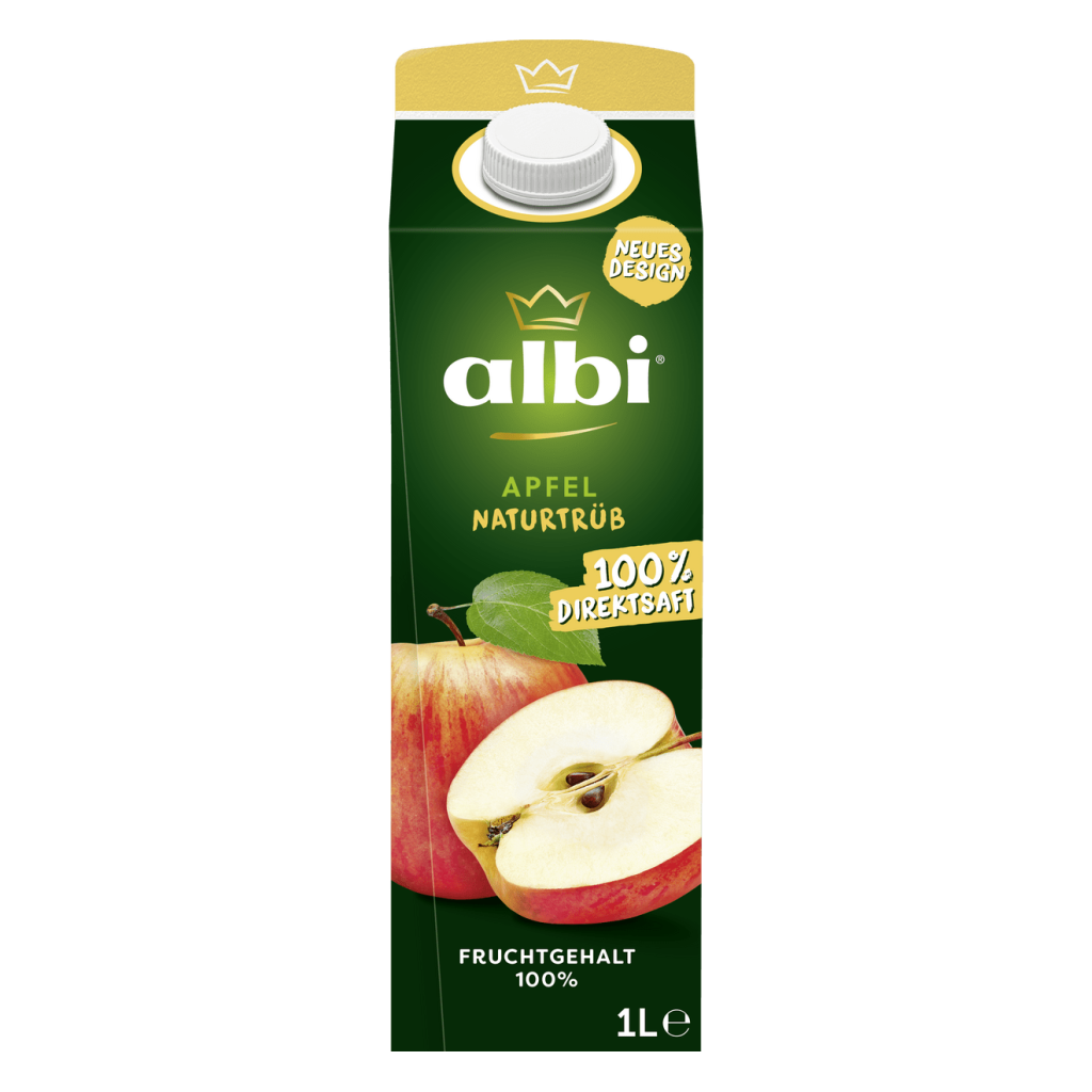 albi heimischer Direktsaft Apfel naturtrüb 1l EW
