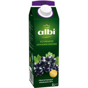 albi Johannisbeer-Nektar Schwarz 1l EW