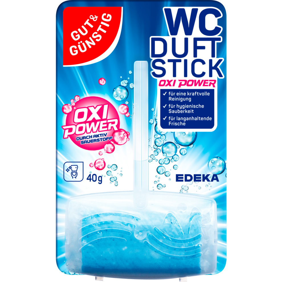 GUT&GÜNSTIG WC-Duftstein OXI-Power 40g