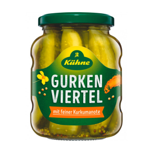 Kühne Gurkenviertel 330g