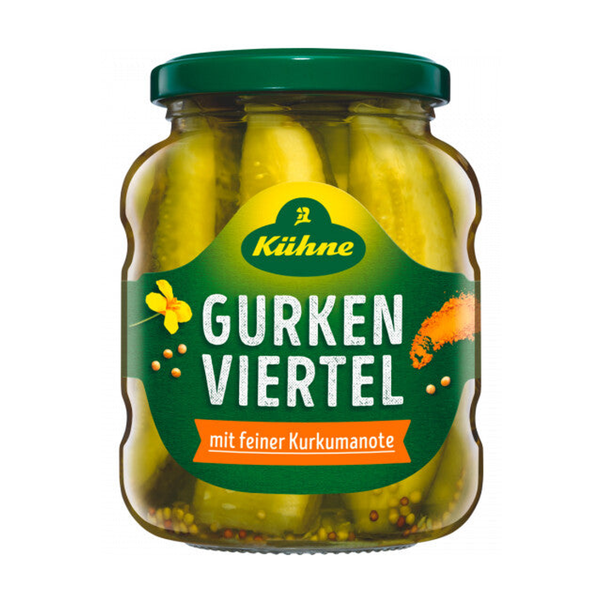 Kühne Gurkenviertel 330g