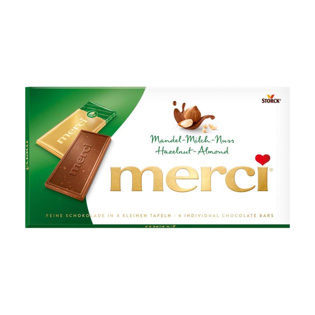 Merci Mandel-Milch-Nuss 100g
