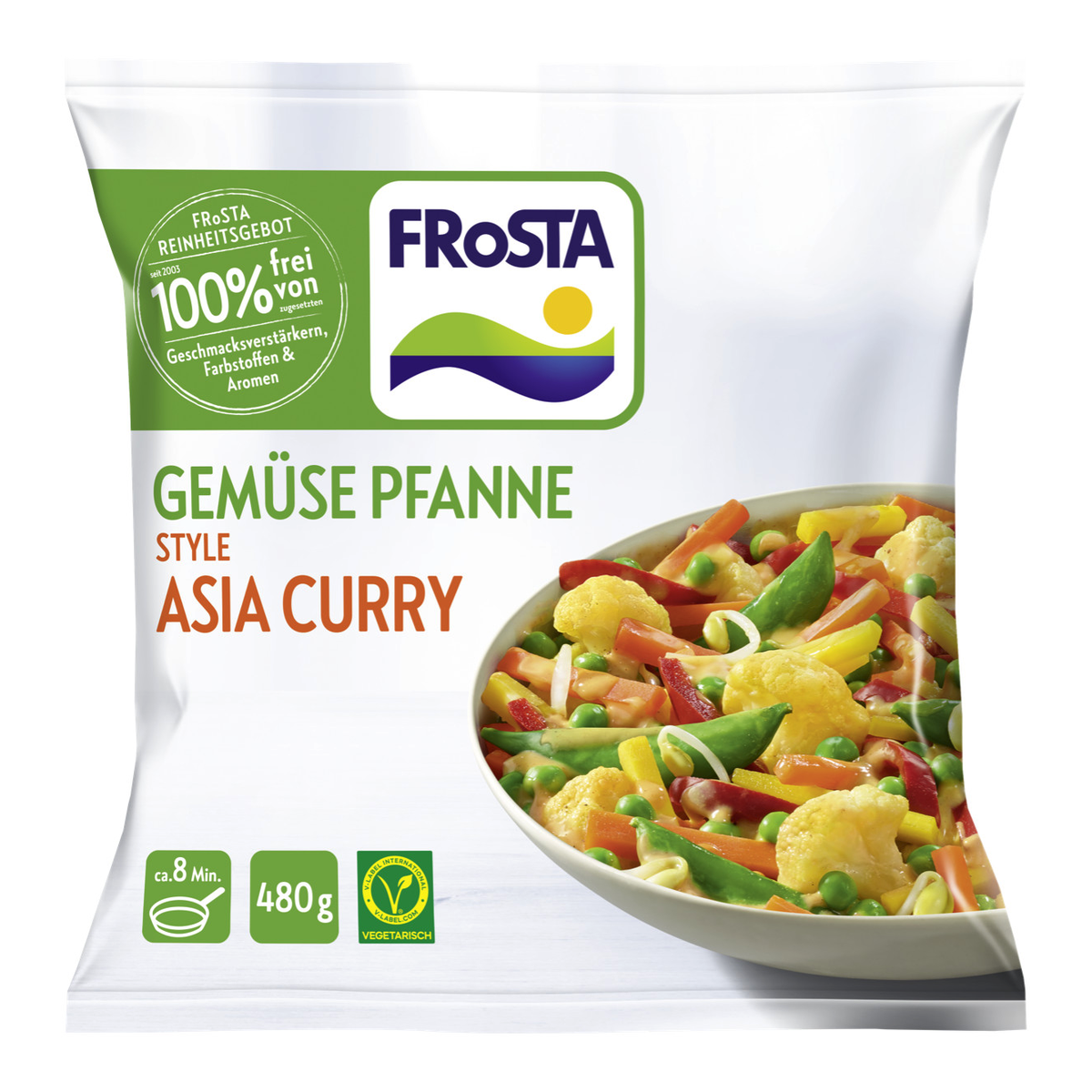 Frosta Gemüsepfanne Style Asia Curry 480g
