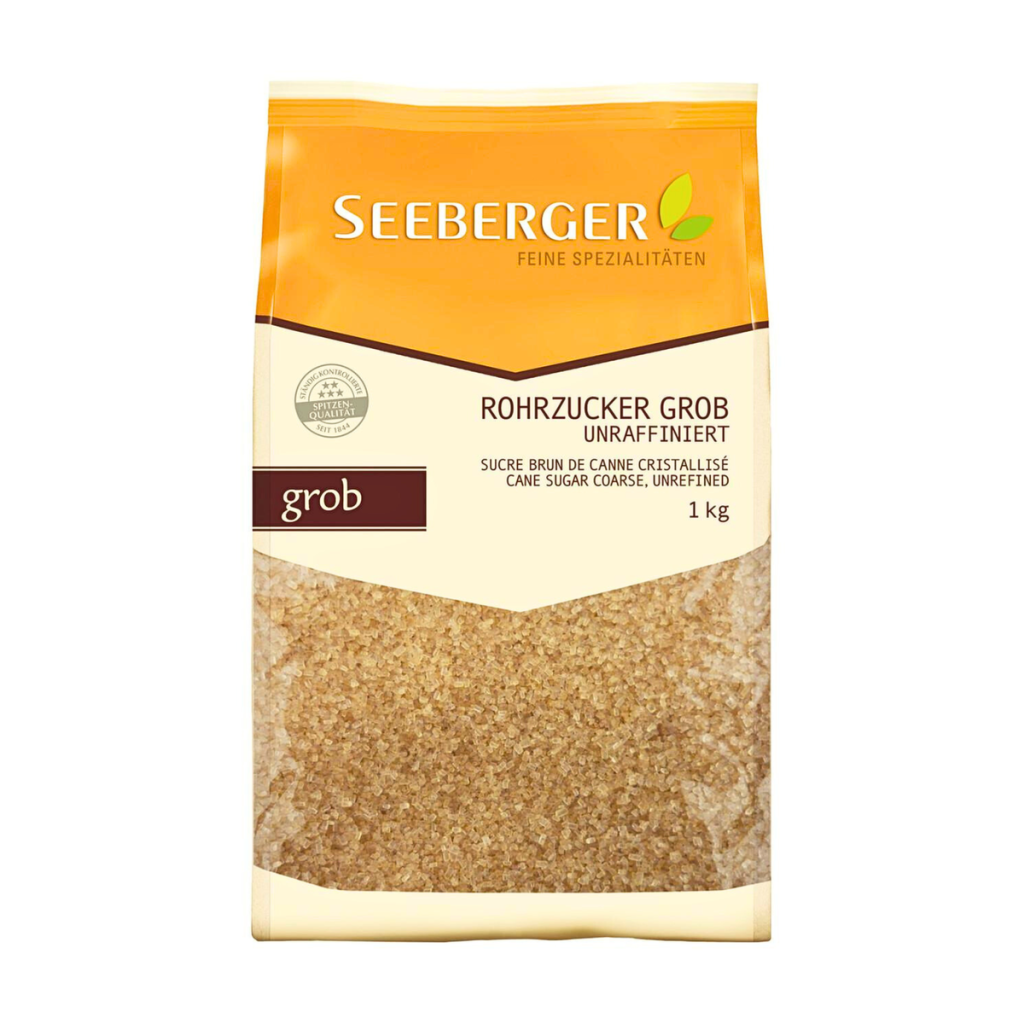 Seeberger Rohrzucker grob unraffiniert 1kg