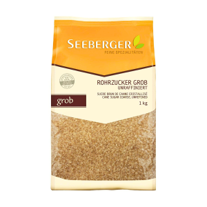 Seeberger Rohrzucker grob unraffiniert 1kg