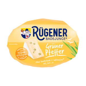 Rügener Badejunge Camembert Grüner Pfeffer 60% Doppelrahmstufe 150g