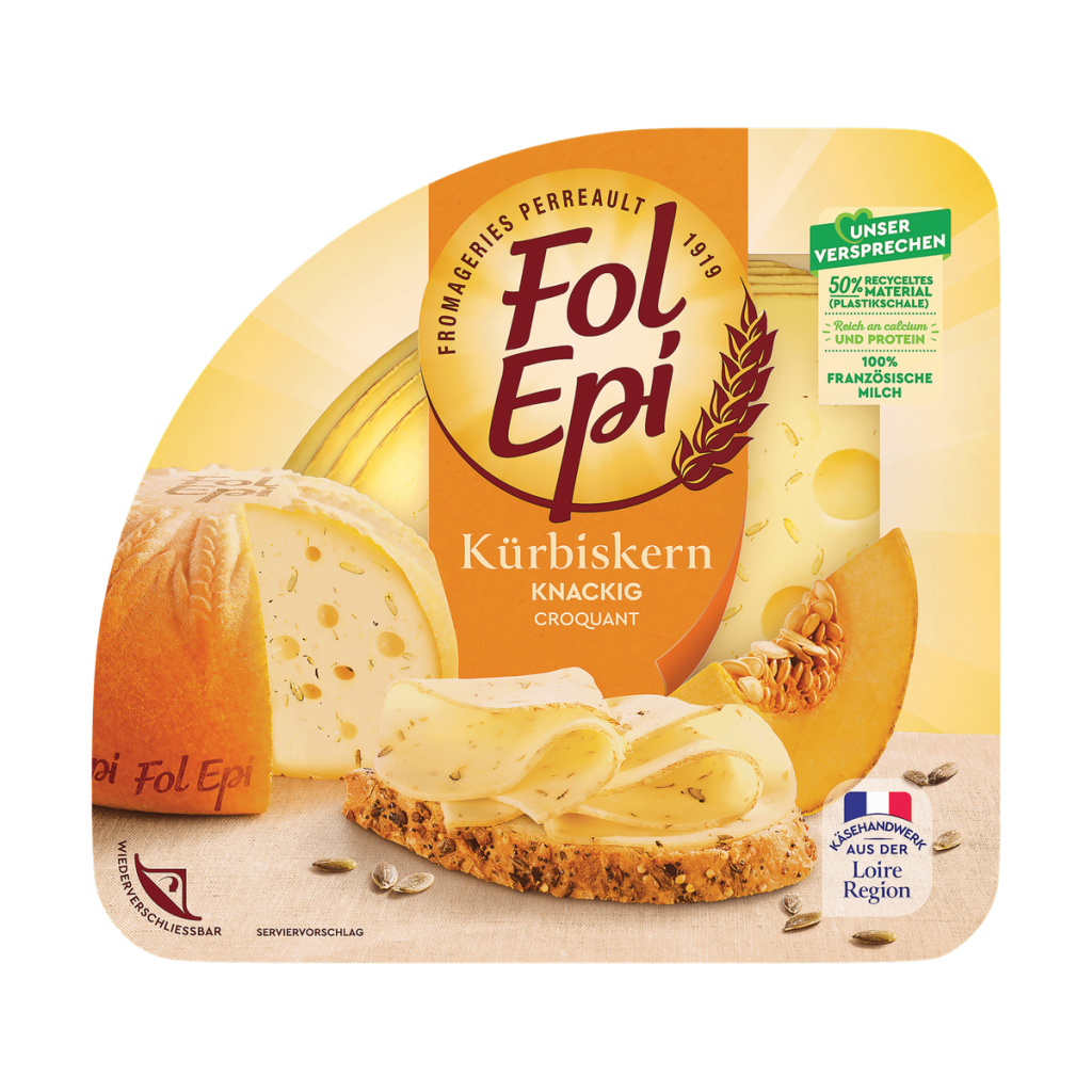 Fol Epi Scheiben Kürbiskern 50% Rahmstufe 130g