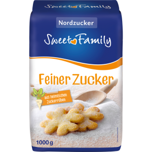 Sweet Family Nordzucker Feiner Zucker 1kg