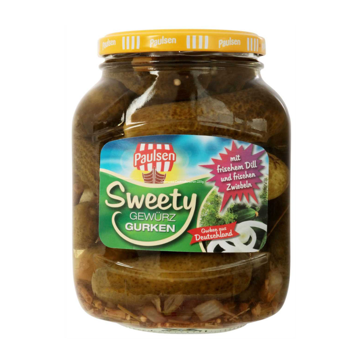 Paulsen Sweety Gewürzgurken 670g