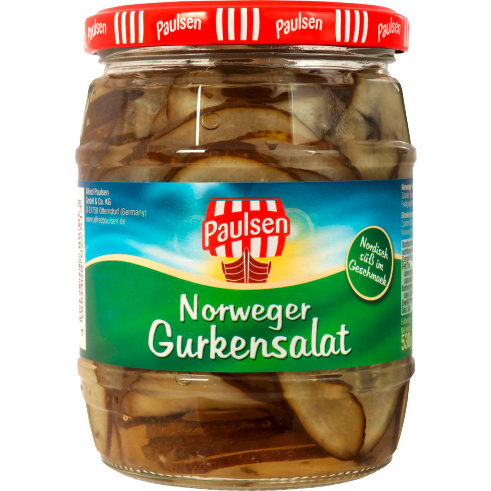 Paulsen Norweger Gurkensalat 530g