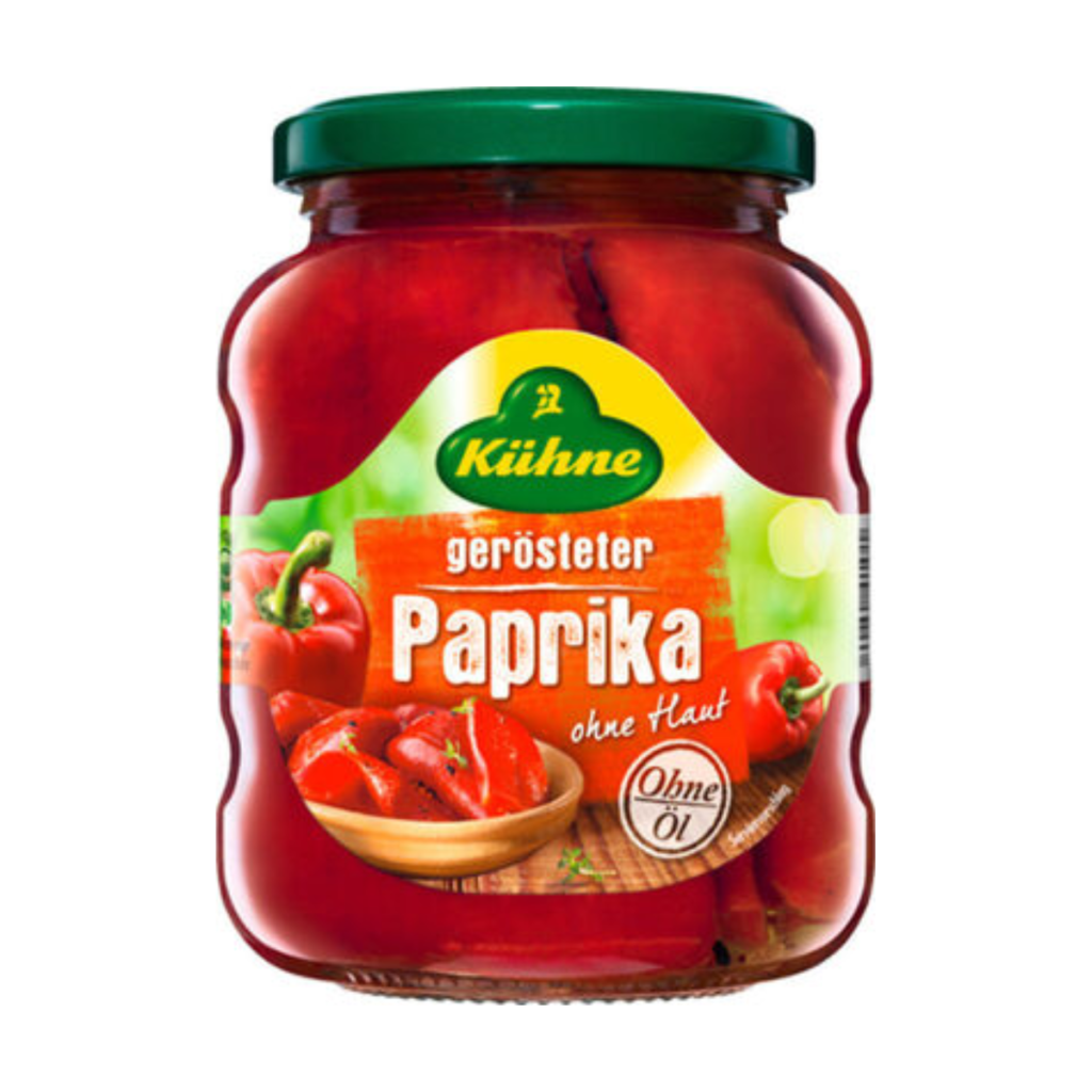 Kühne gerösteter Paprika 340g
