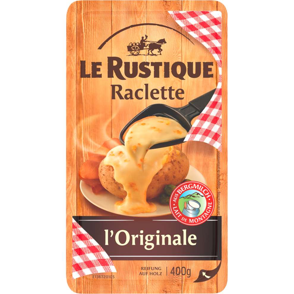 Le Rustique Raclette l'Originale 48% Fett i.Tr.400g