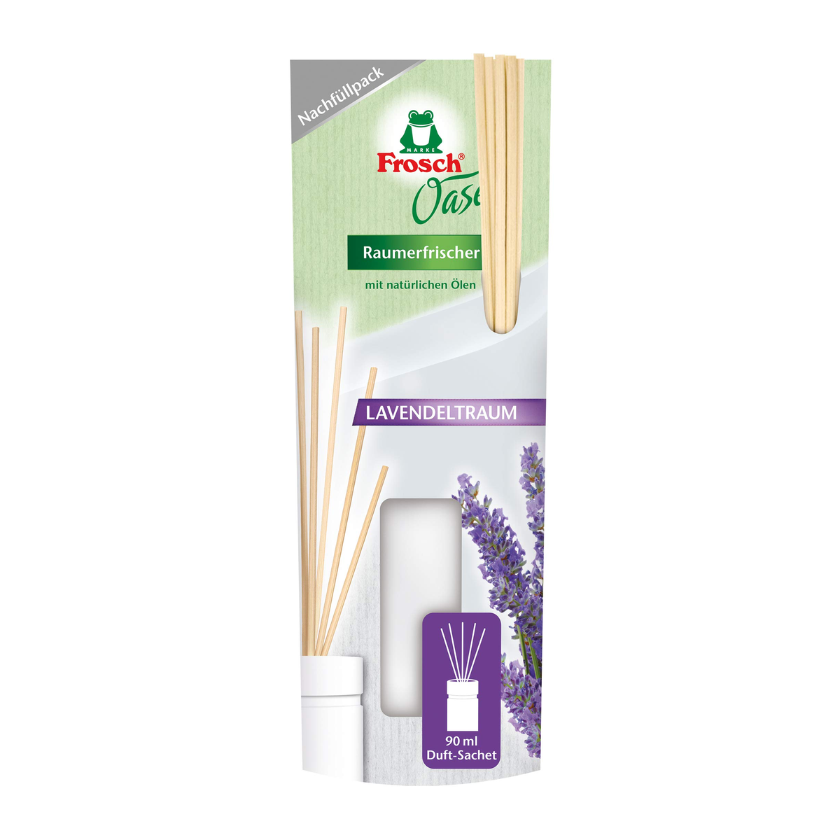 Frosch Oase Raumerfrischer Lavendeltraum Nachfüllpackung 90ml