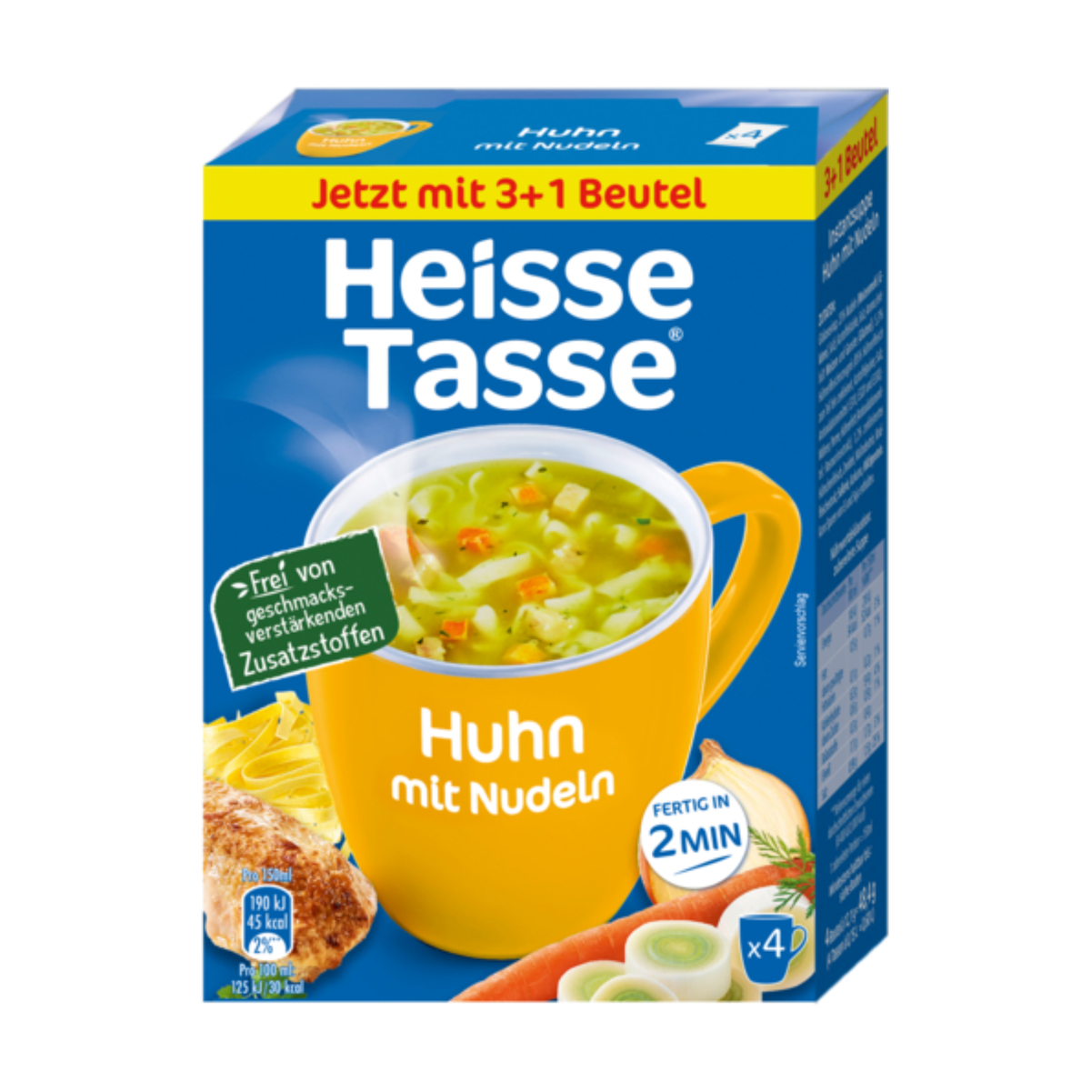 Heisse Tasse Huhn 4ST für 600ml
