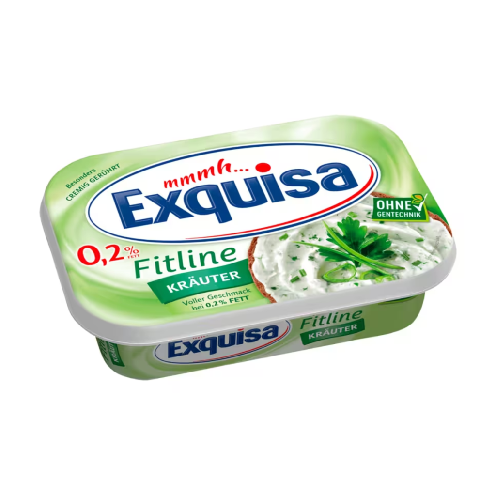 Exquisa Frischkäse fitline Kräuter 0,2% 200g