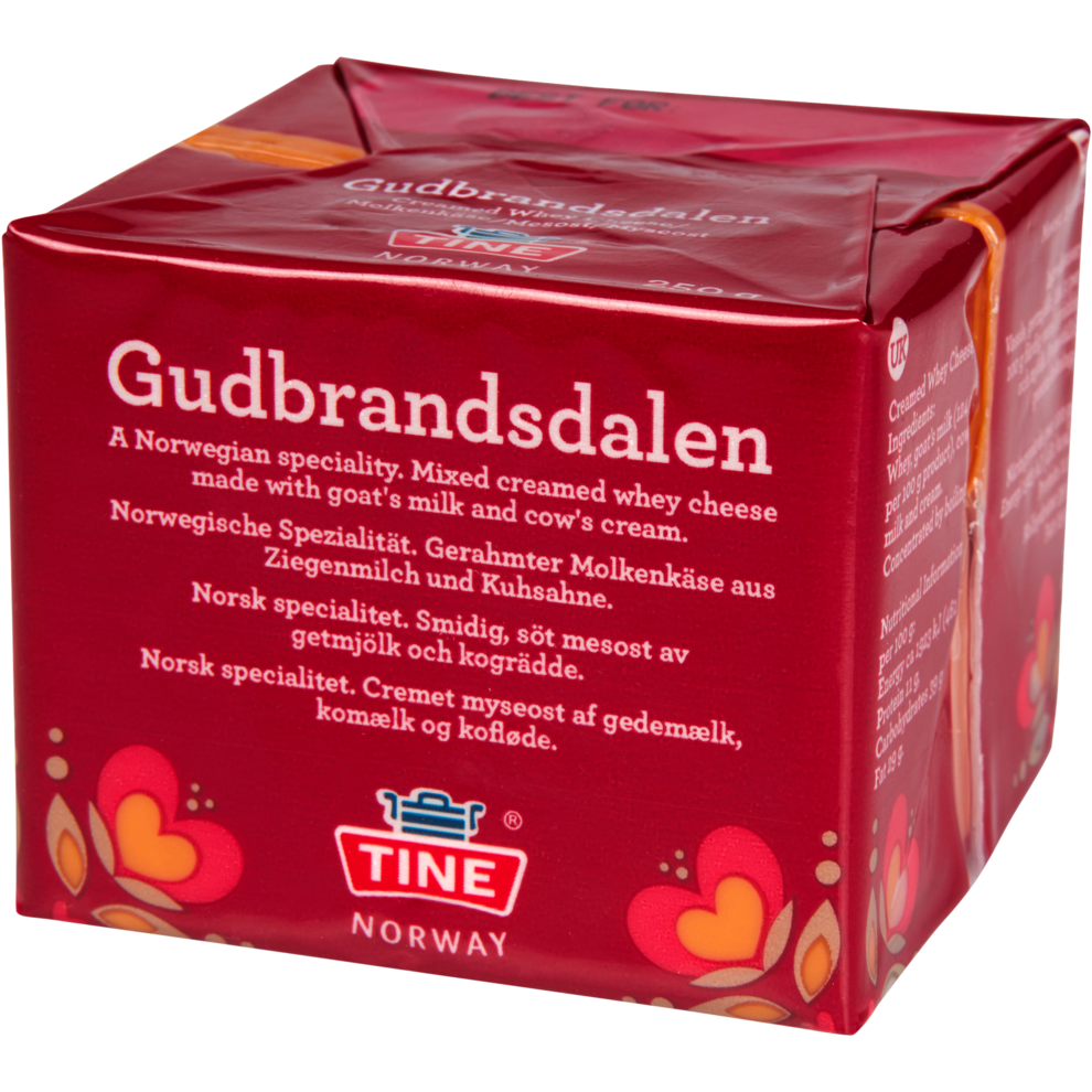 Gudbrandsdalen klein 35% Dreiviertelfettstufe 250g