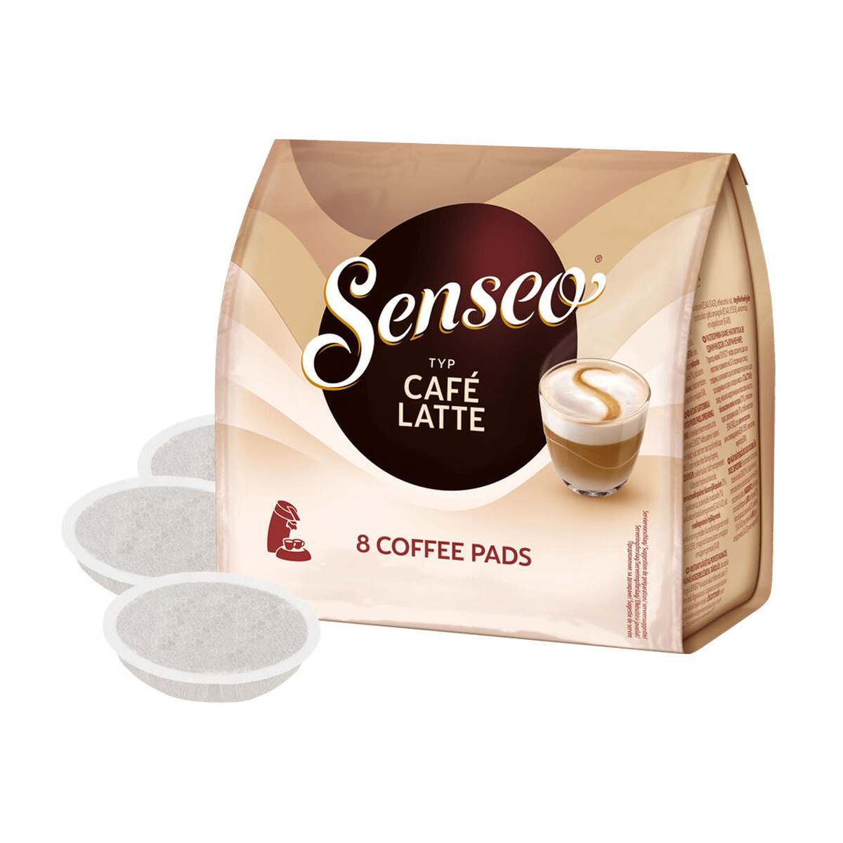 Senseo Kaffeepads Cafe Latte 8ST 92g