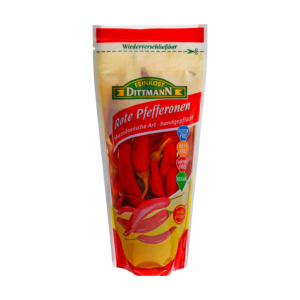 Feinkost Dittmann Rote Pfefferonen 250g