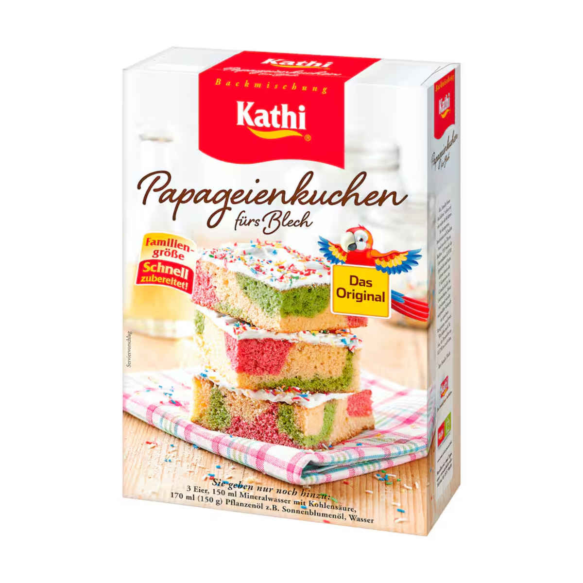 Kathi Papageienkuchen 840g