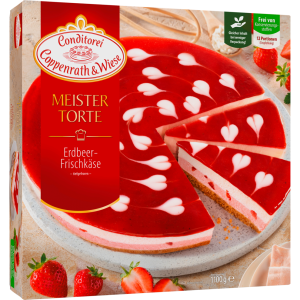 Coppenrath&Wiese Erdbeer-Frischkäse-Torte 1,1kg