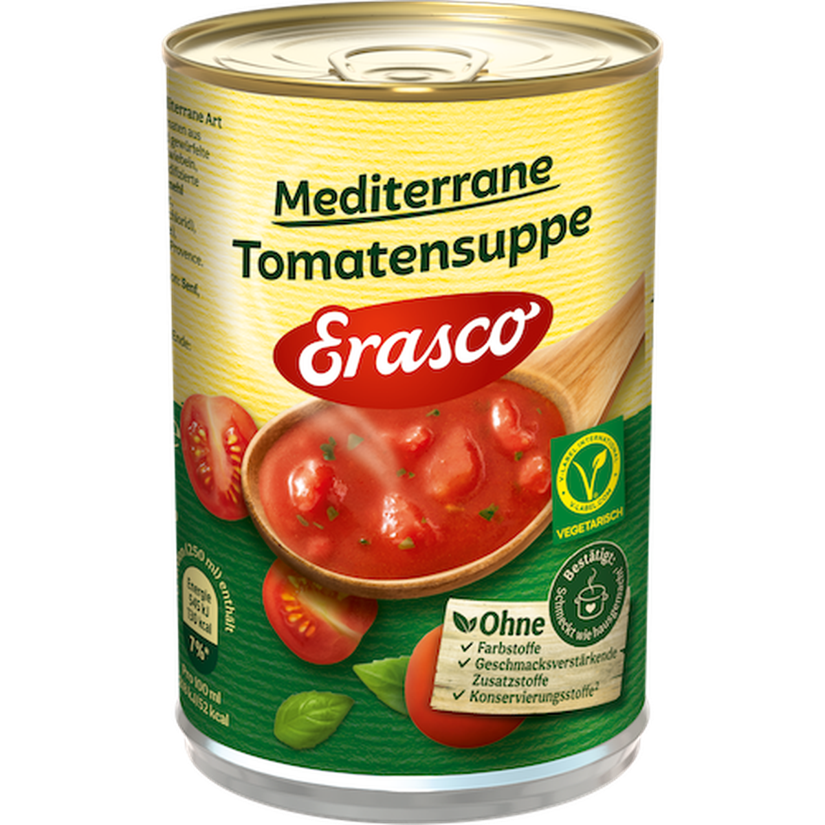 Erasco Mediterrane Tomatensuppe 390ml