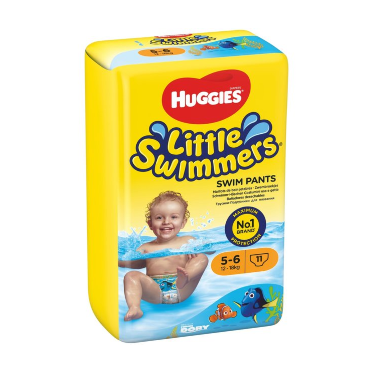 Huggies Little Swimmers 12-18kg Gr.5-6 11ST