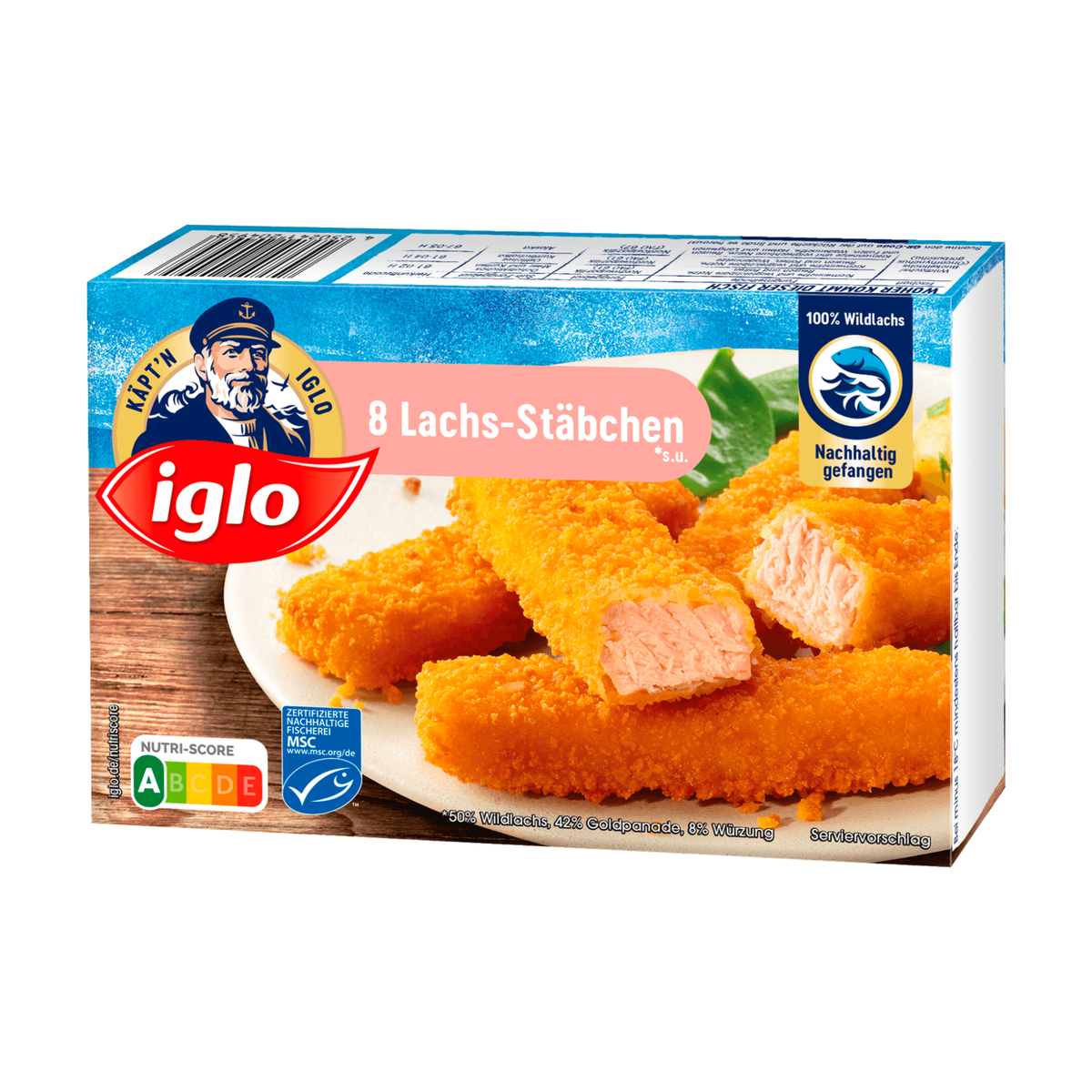 MSC Iglo Lachsstaebchen 224g