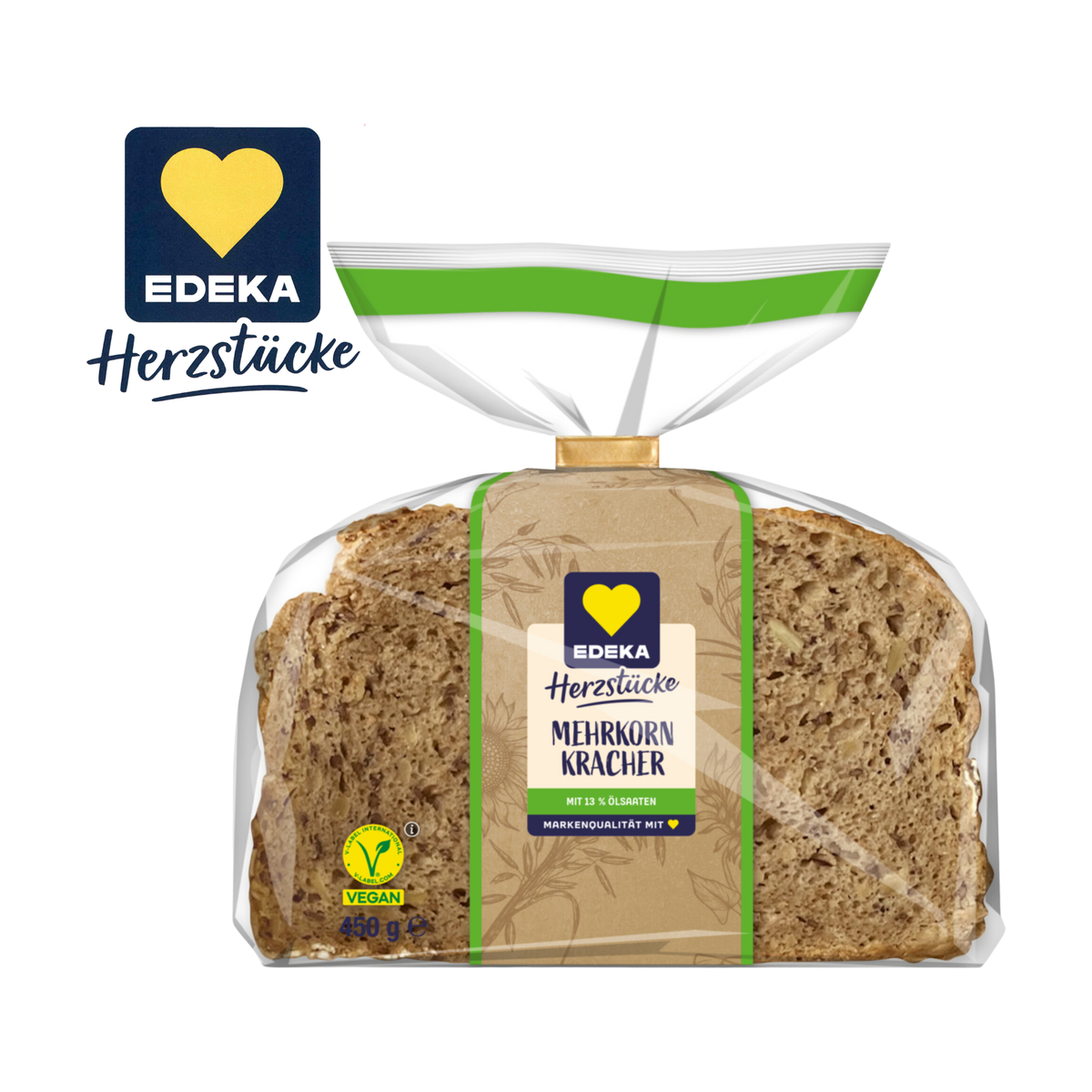 EDEKA Herzstücke Mehrkornkracher 450g