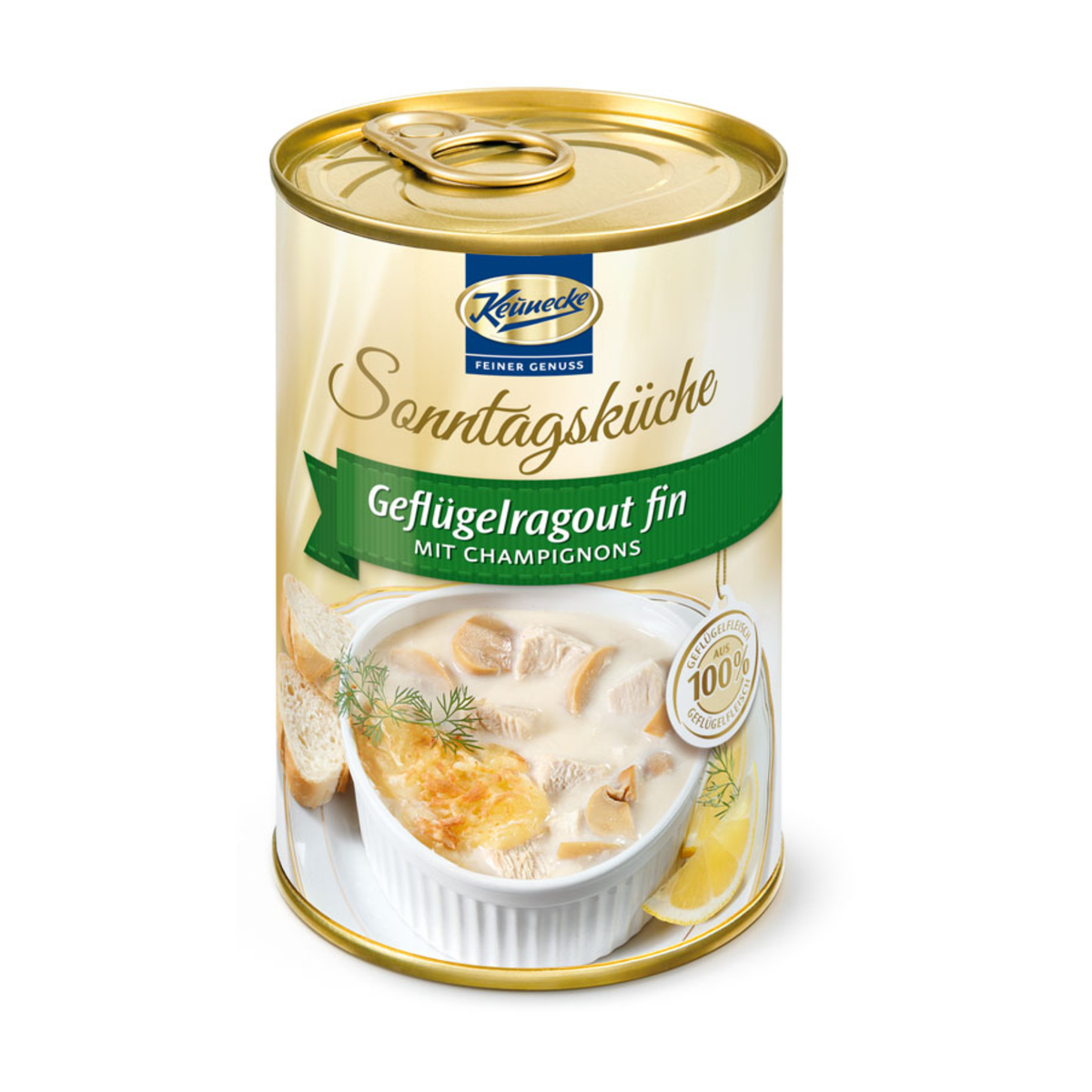 Keunecke Geflügelragout fin mit Champignons 400g