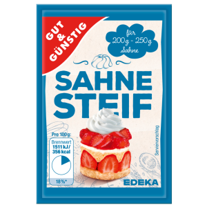 GUT&GÜNSTIG Sahnesteif 5ST 40g