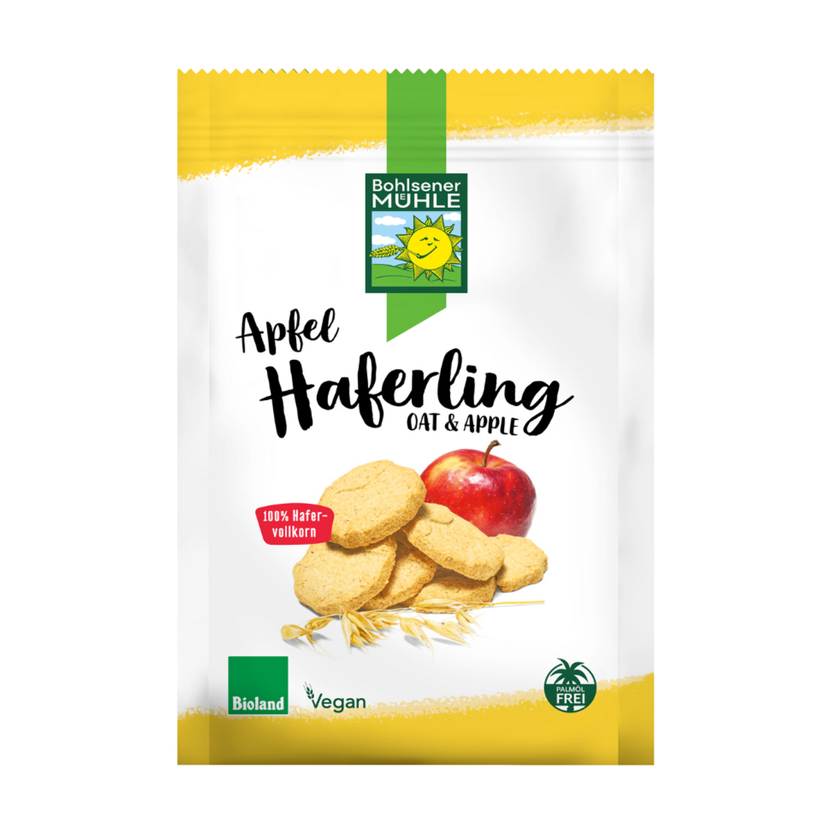 Bio Bohlsener Mühle Apfel Haferling 125g