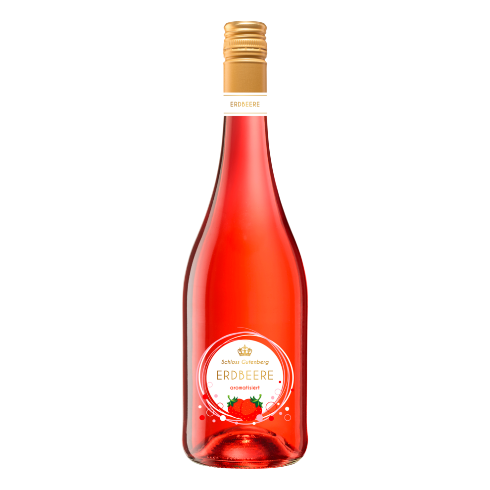 Schloss Gutenberg Fruchtweincocktail Erdbeere 0,75l