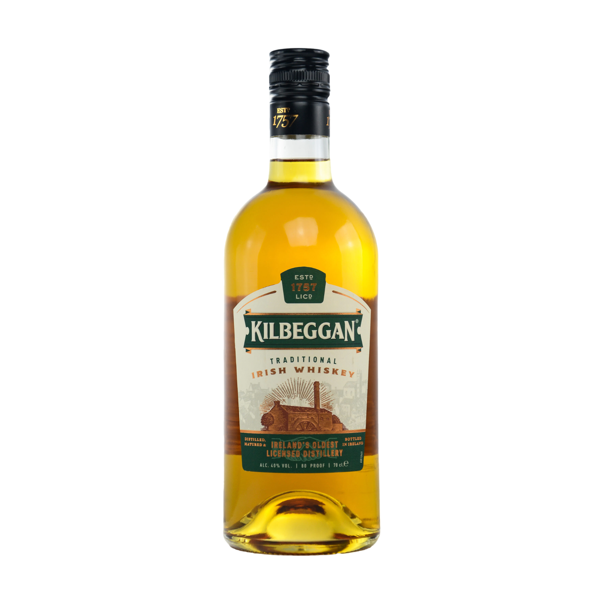 Kilbeggan Irish Whiskey 40% 0,7l