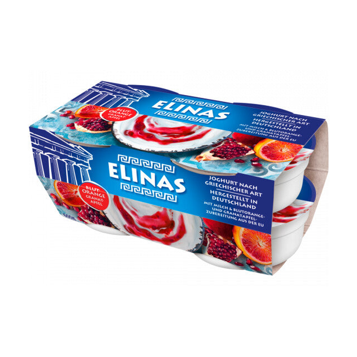 Hochwald Elinas Griechischer Joghurt Blutorange-Granatapfel 4x150g